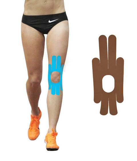 Kings Kinesiology Tape - Knee Pre Cut Support