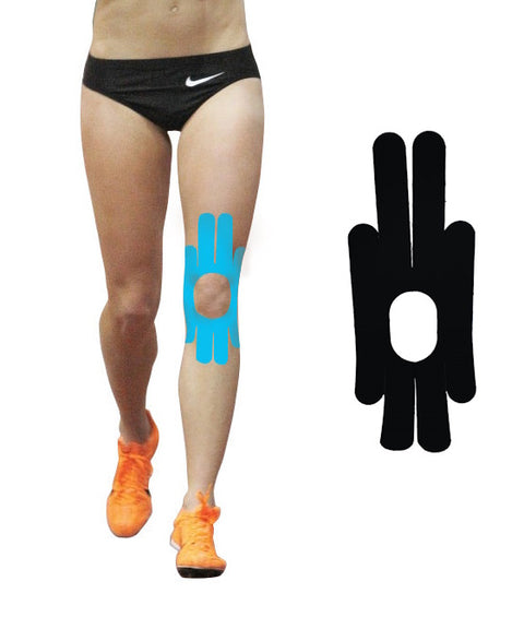 Kings Kinesiology Tape - Knee Pre Cut Support